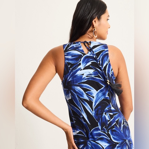 NWT💙🔥Jasmina Bravo Blooms Maxi Dress - Picture 4 of 4